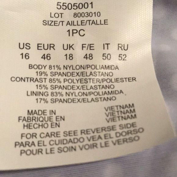 NWT never wore black polka-dot swimsuit - Picture 6 of 8